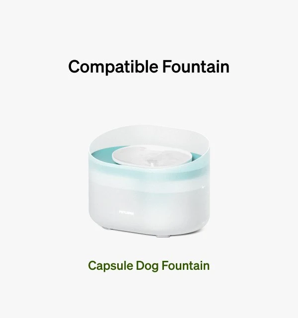 Capsule Dog Fountain Replacement Filter for Clean Drinking Water