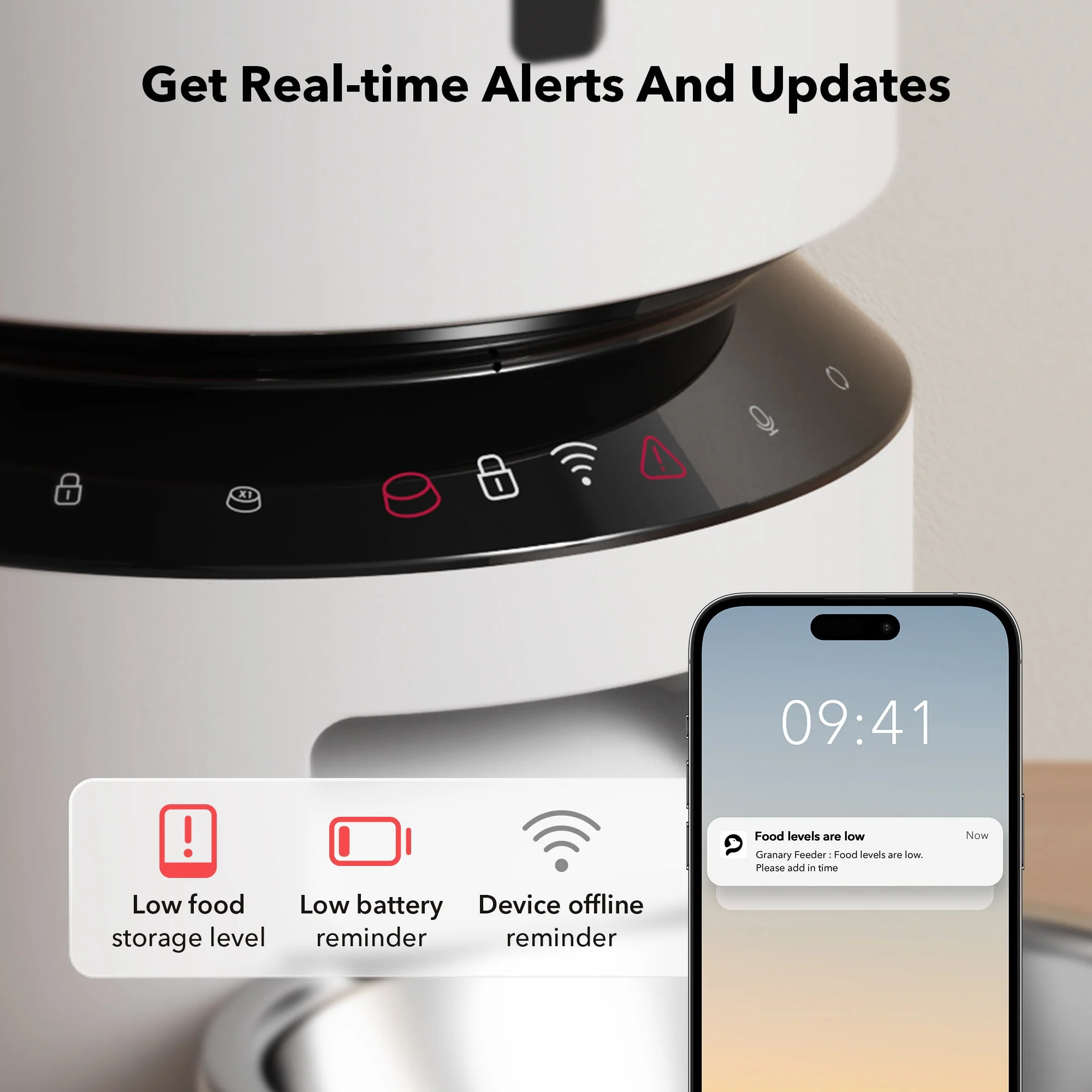 Petlibro Granary Smart Feeder Dual Bowl with Wi-Fi App Control