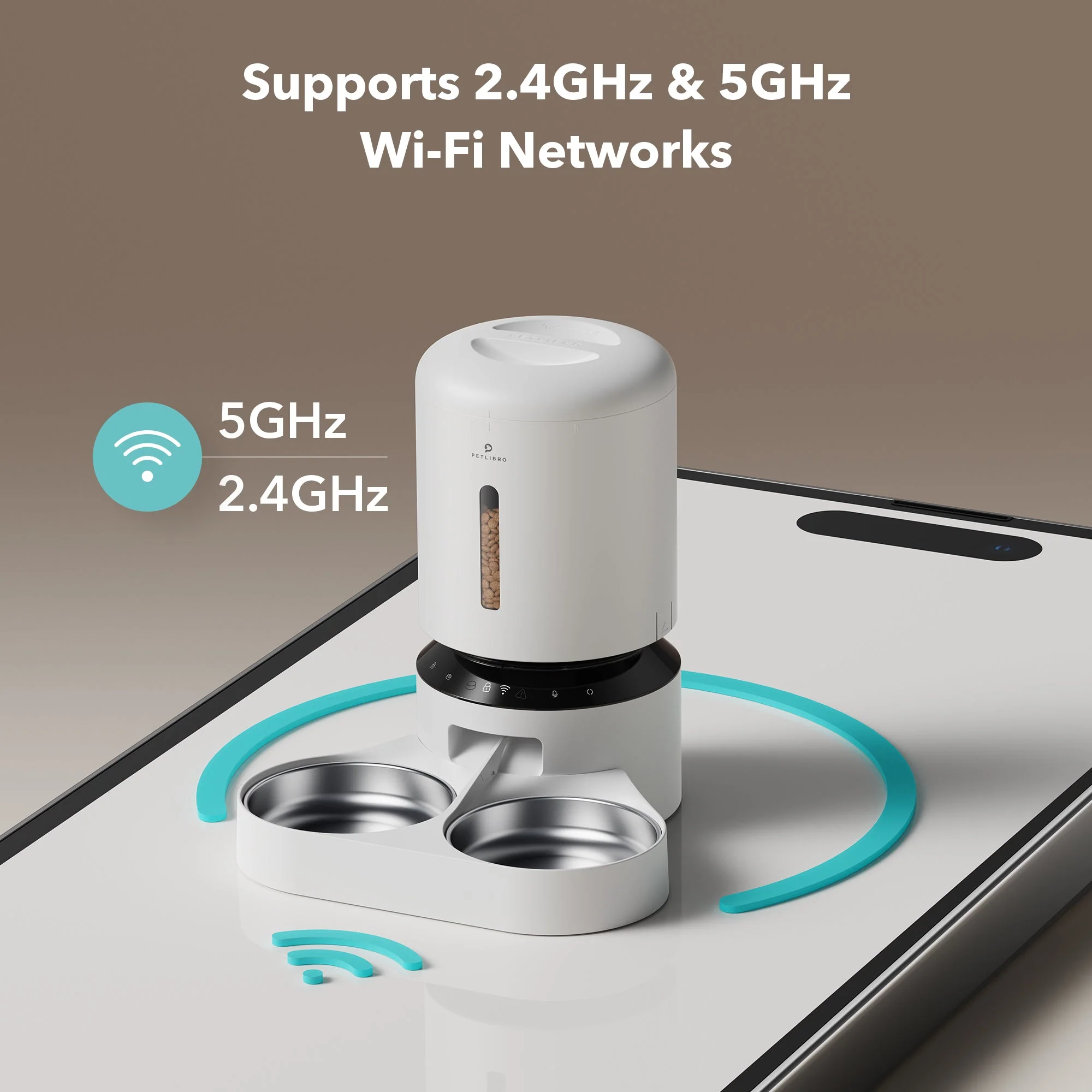 Petlibro Granary Smart Feeder Dual Bowl with Wi-Fi App Control