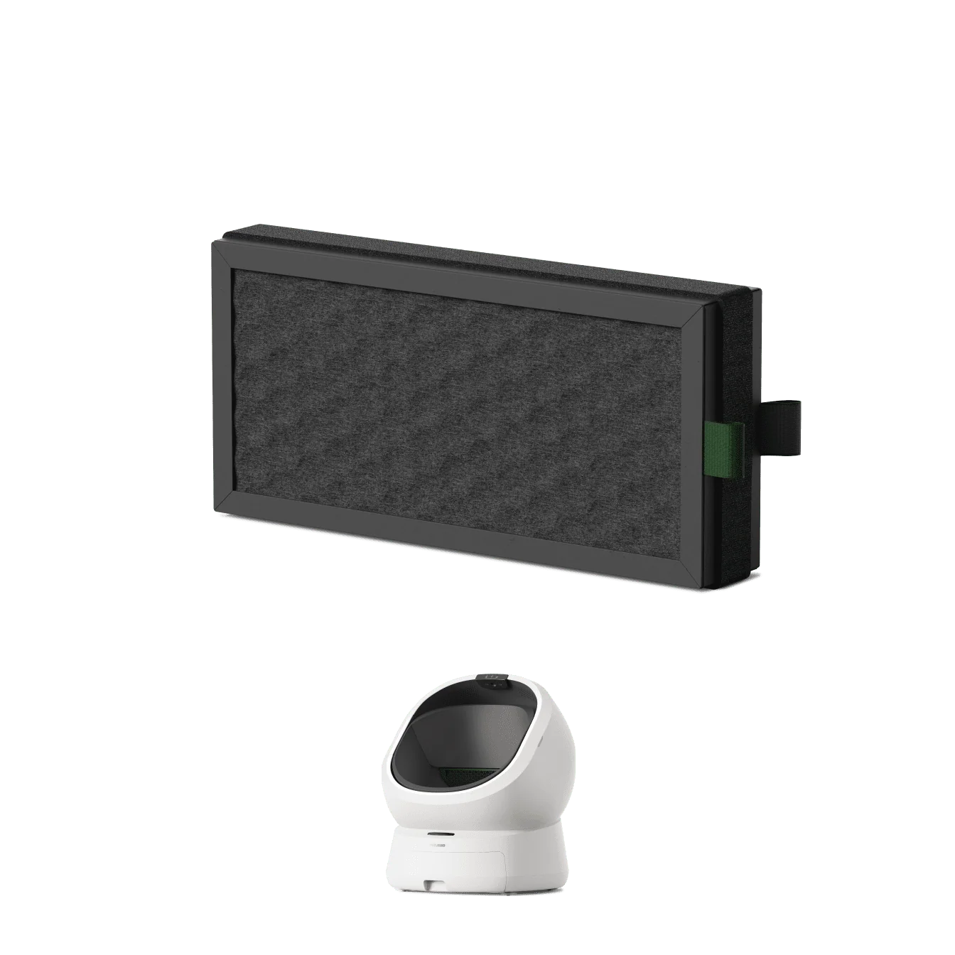 Luma Replacement Carbon Deodorizer Air Filter for Litter Box Odor Control