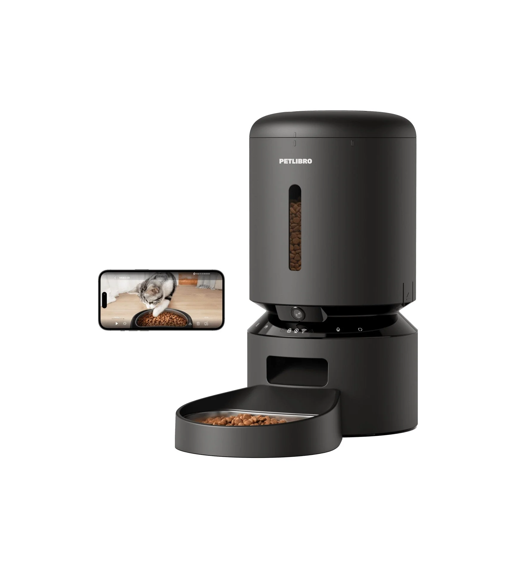 Petlibro Granary Automatic Pet Feeder with Camera and Wide-Angle Lens