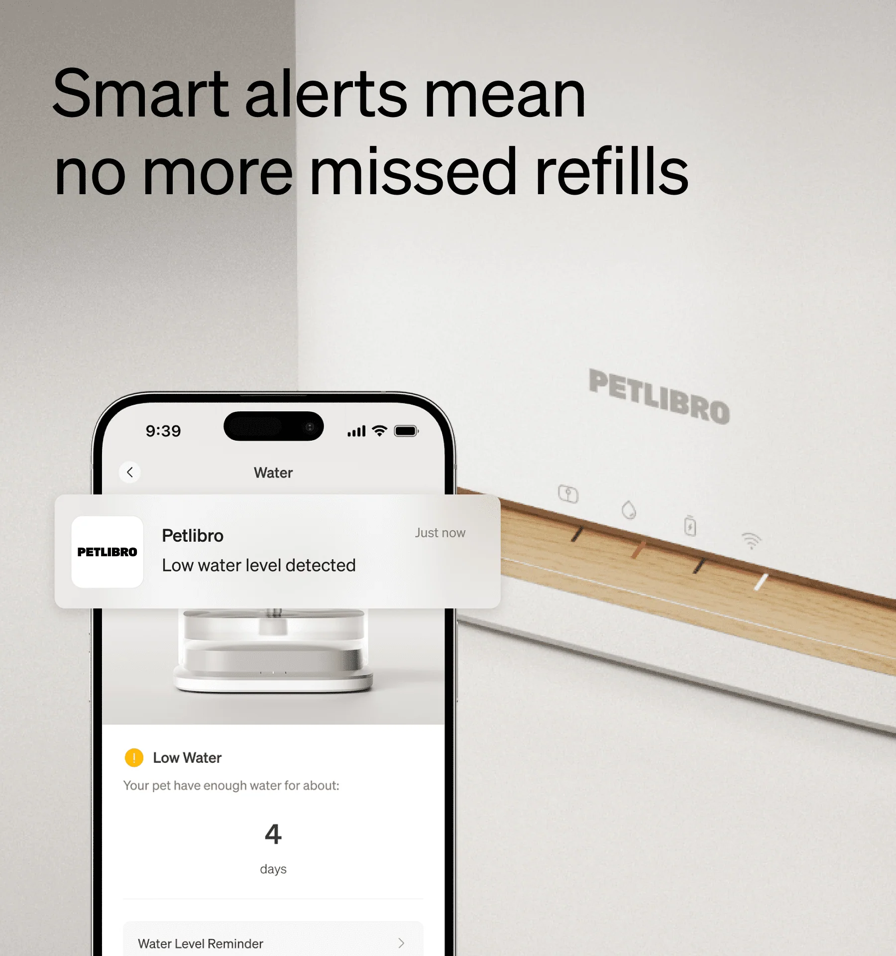 Petlibro Dockstream 2 智能饮水机，支持 App 饮水追踪