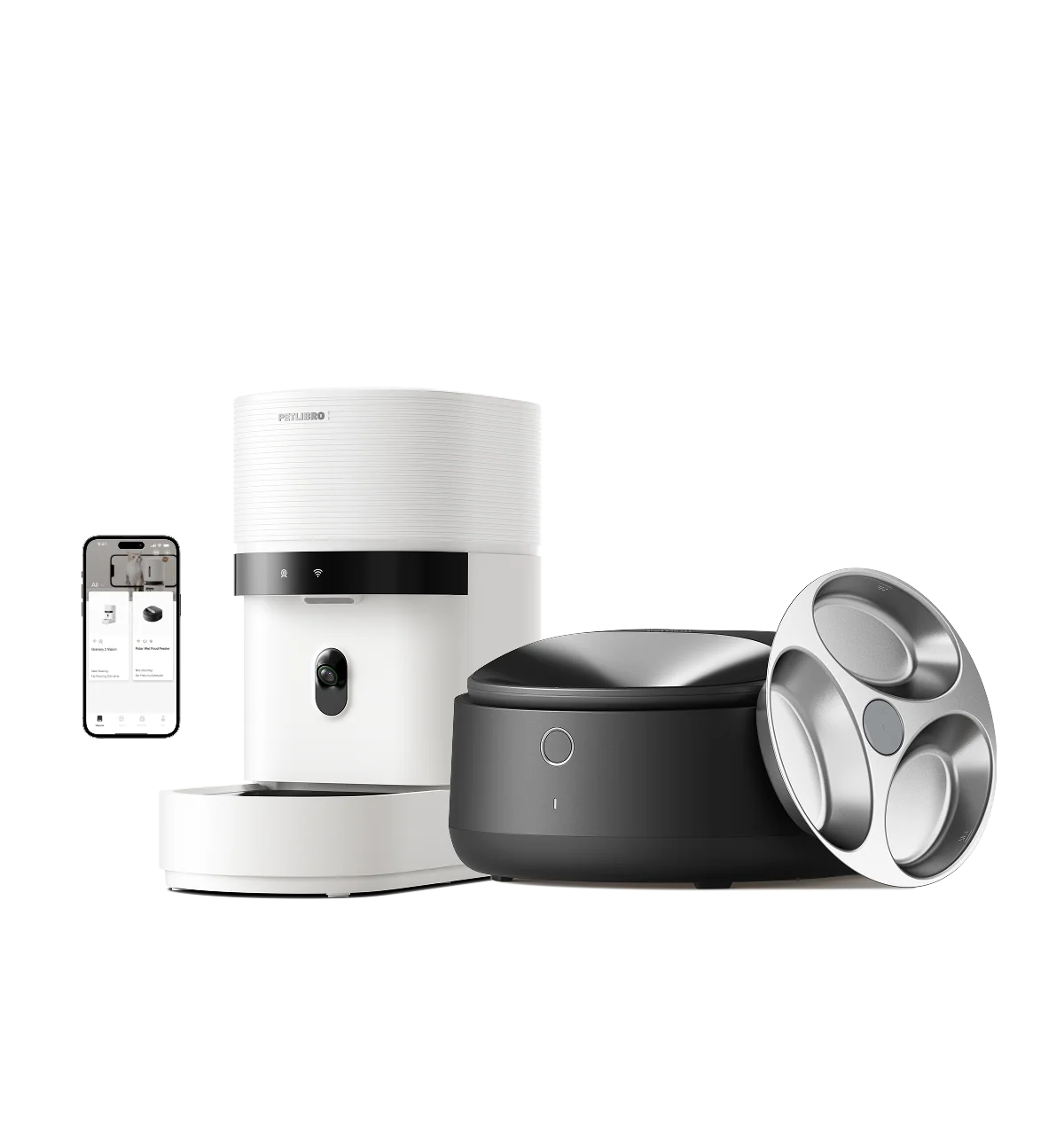 Granary 2 Vision and Polar Wet Food Feeder Precision Bundle