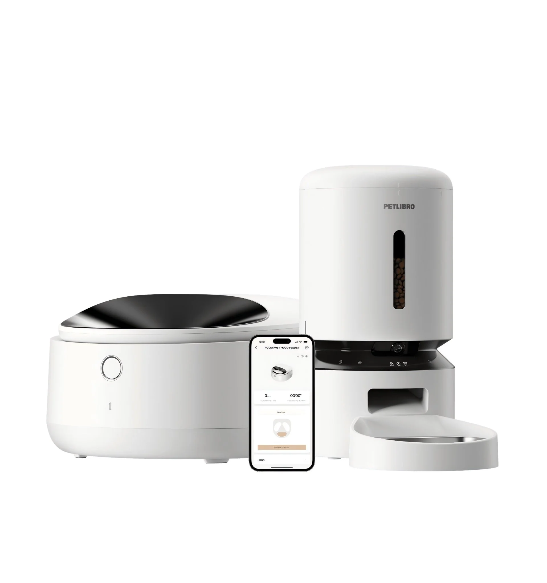 Petlibro Vision Bundle: Wet Food Feeder and Camera Dry Food Feeder
