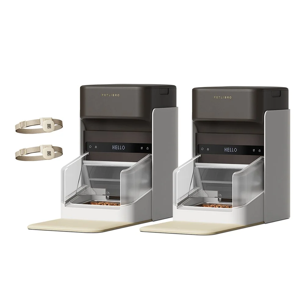 One RFID Smart Feeder with Collar Tag Access and App Scheduling
