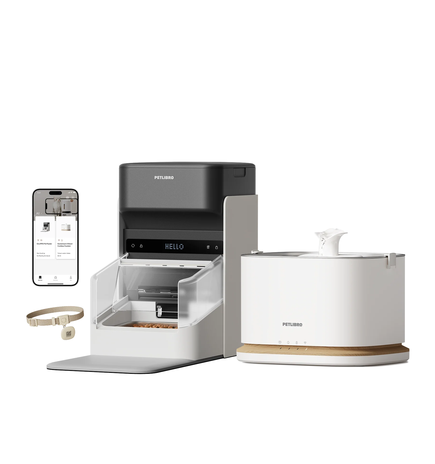 RFID Smart Feeder & Dockstream 2 Cordless Fountain Bundle