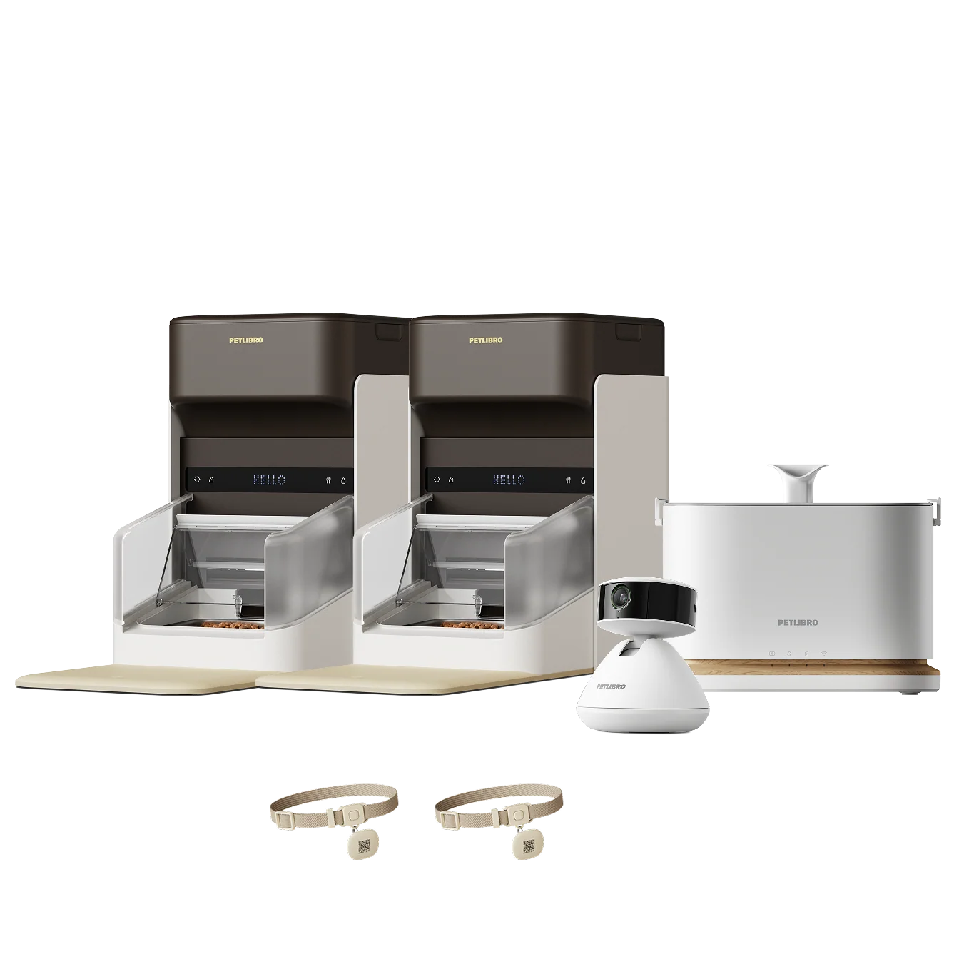 One RFID Smart Feeder with Dockstream 2 Cordless Fountain and Scout Camera