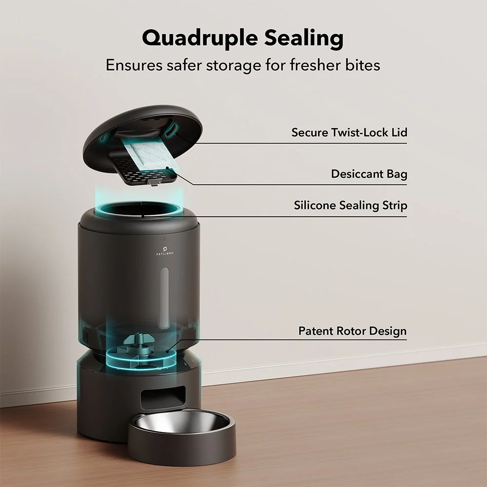 Petlibro Granary WiFi Automatic Pet Feeder 5L Bundle