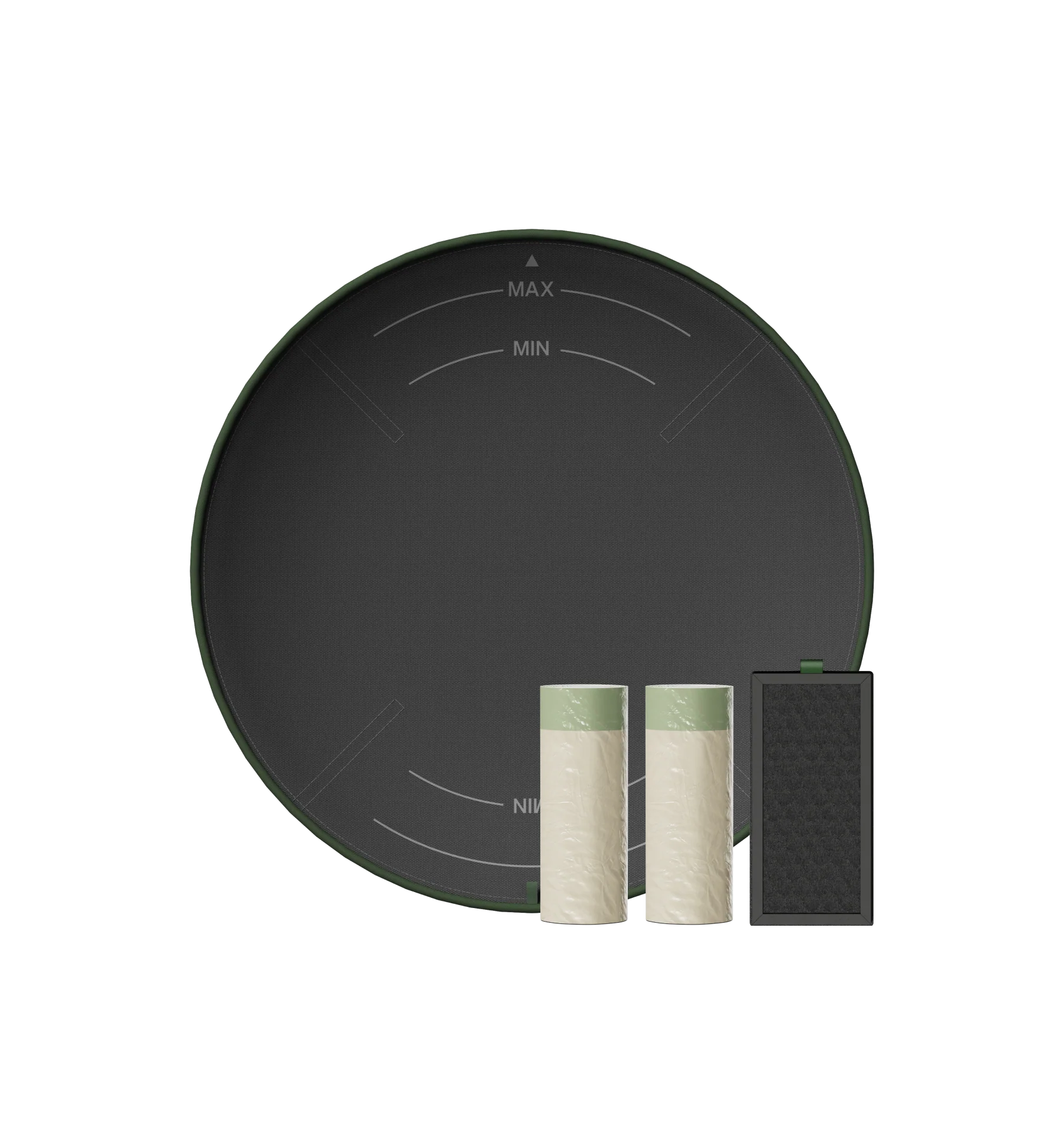 Luma Essentials Bundle with Litter Mat, Carbon Deodorizer and Waste Liners