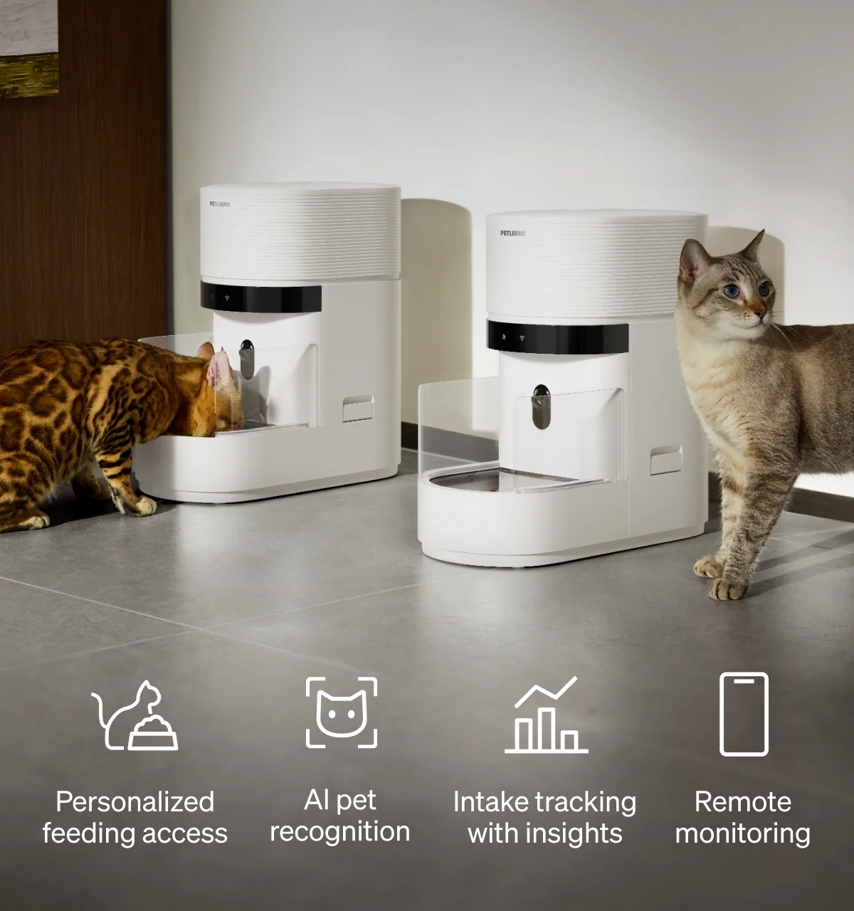 Granary 2 X Smart Feeder With AI Camera and Bowl Scale