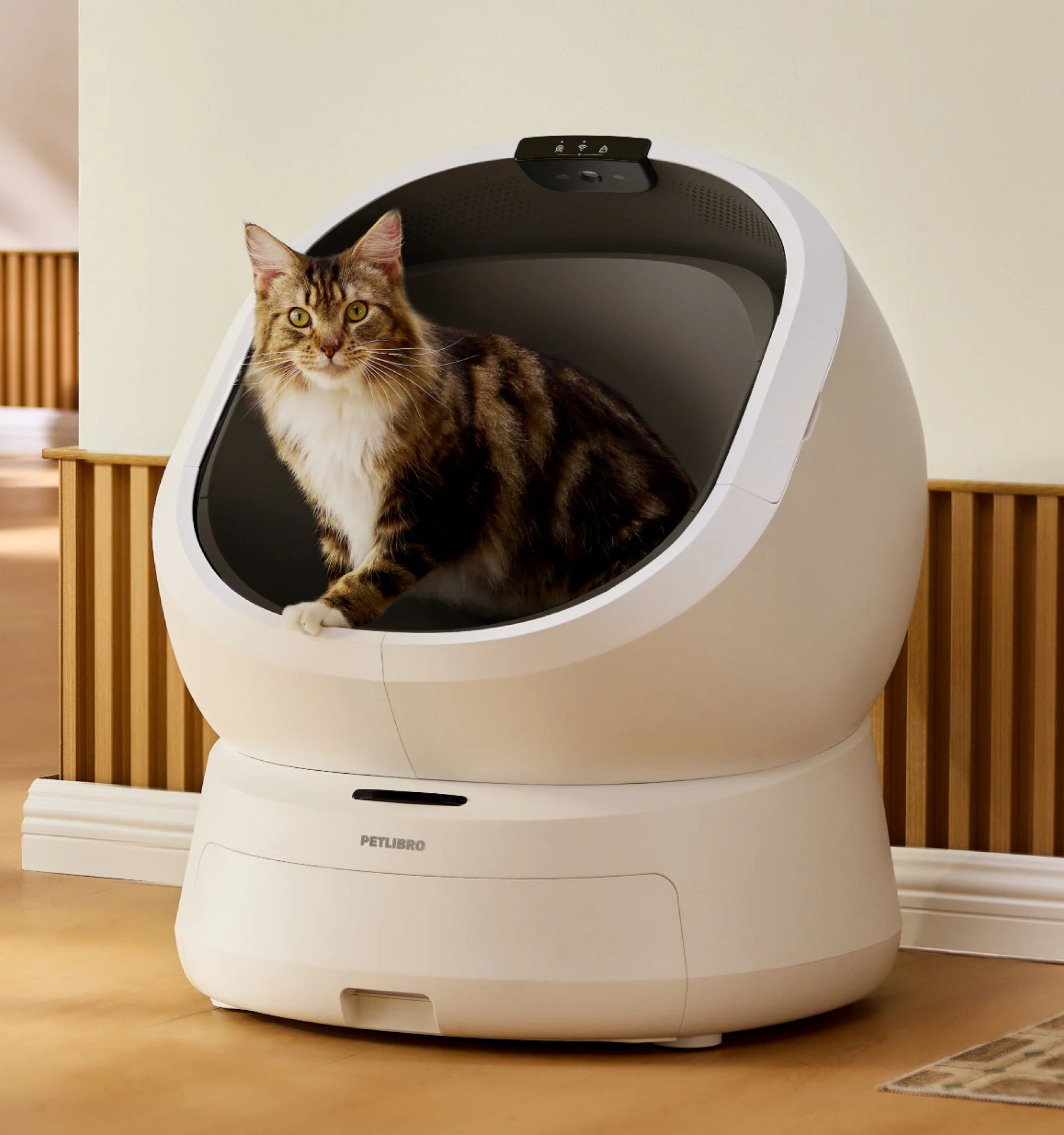 Petlibro Luma 智能猫砂盆 最多可容纳 10 只猫