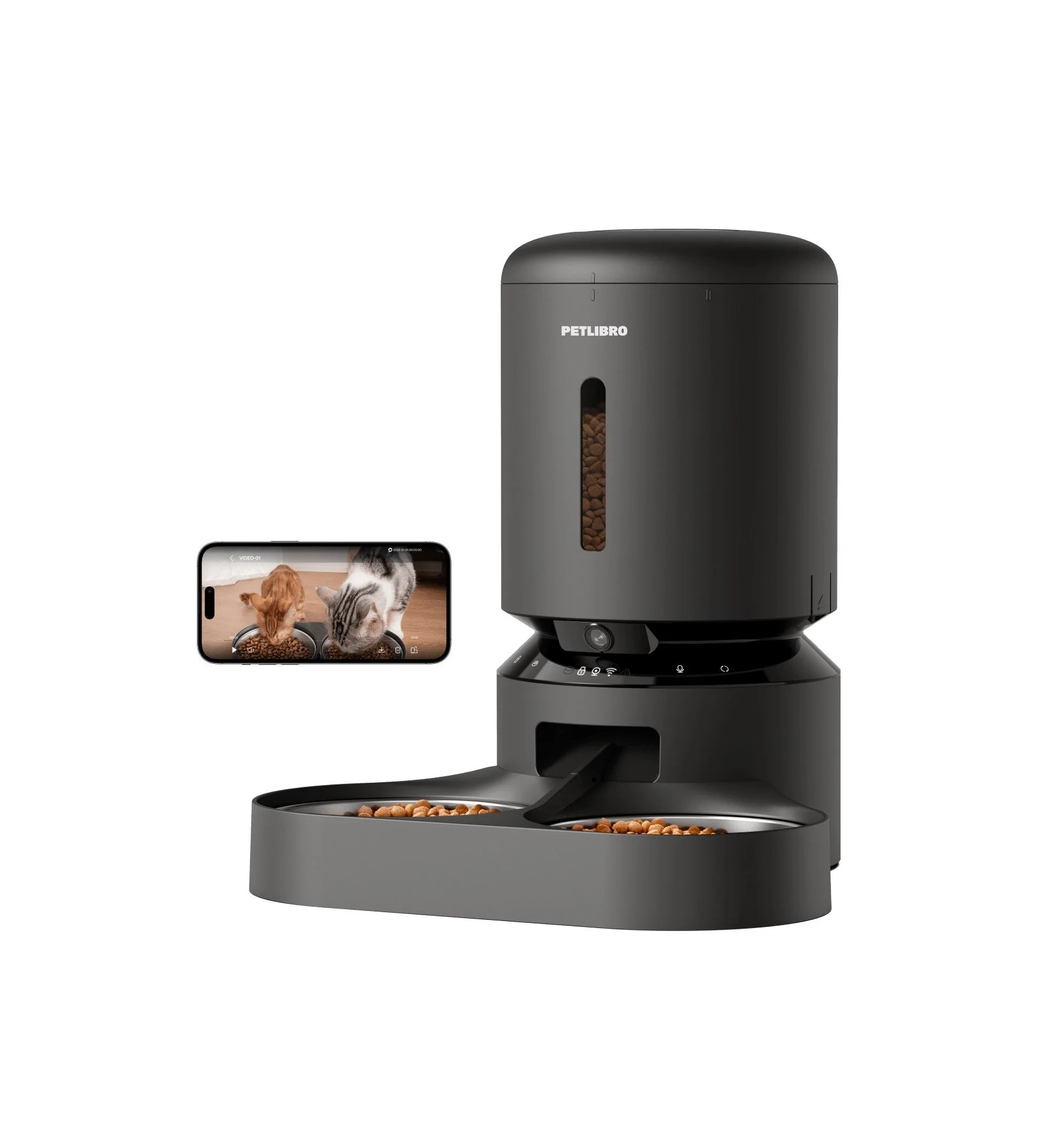 Petlibro Granary Automatic Pet Feeder with Camera and Wide-Angle Lens