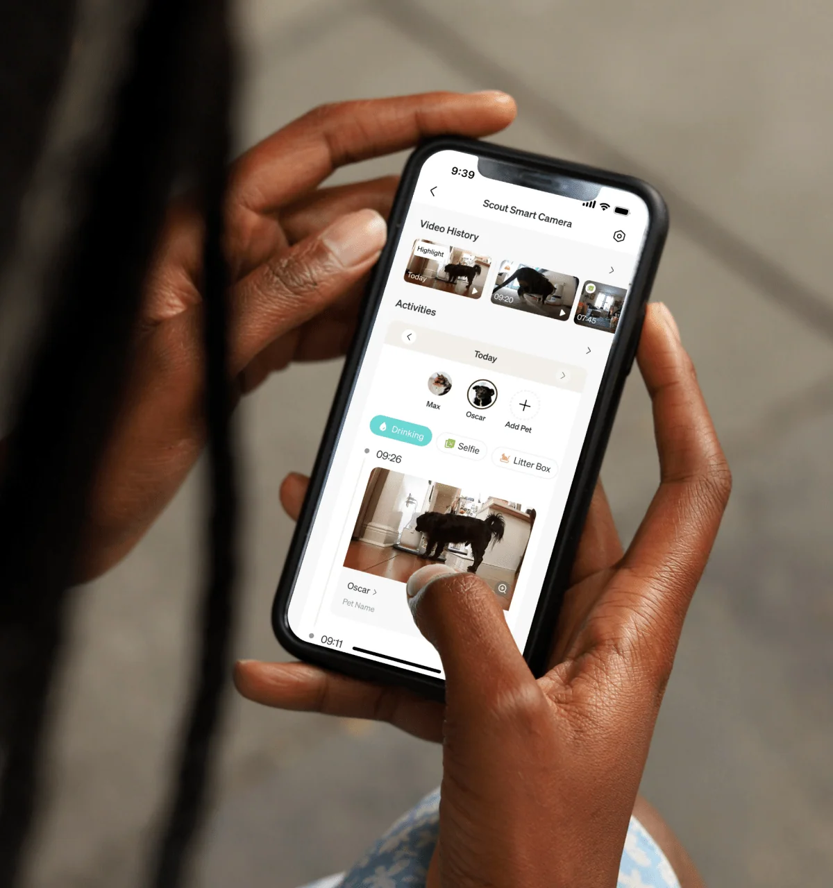 Scout Smart Camera for Cats and Dogs with AI That Learns Your Pet