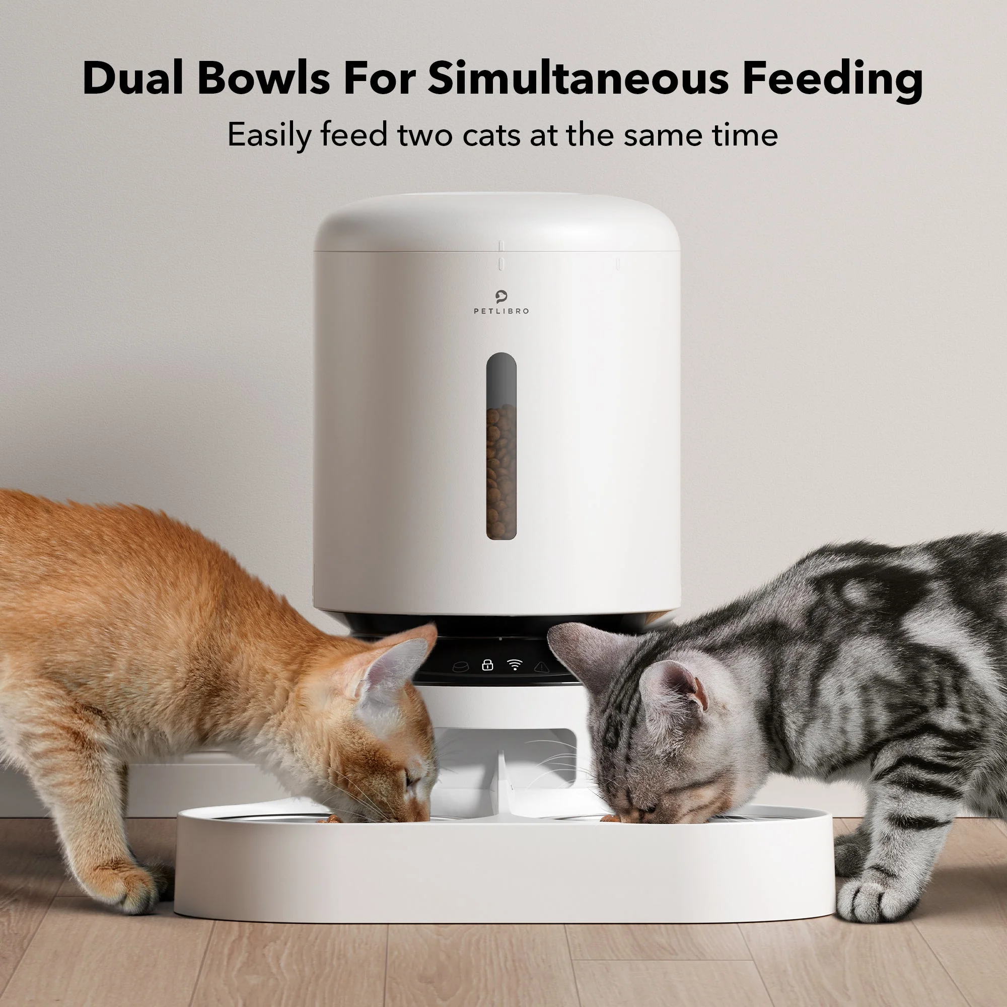 Granary Smart Feeder: Wi-Fi Automatic Pet Feeder with App Control