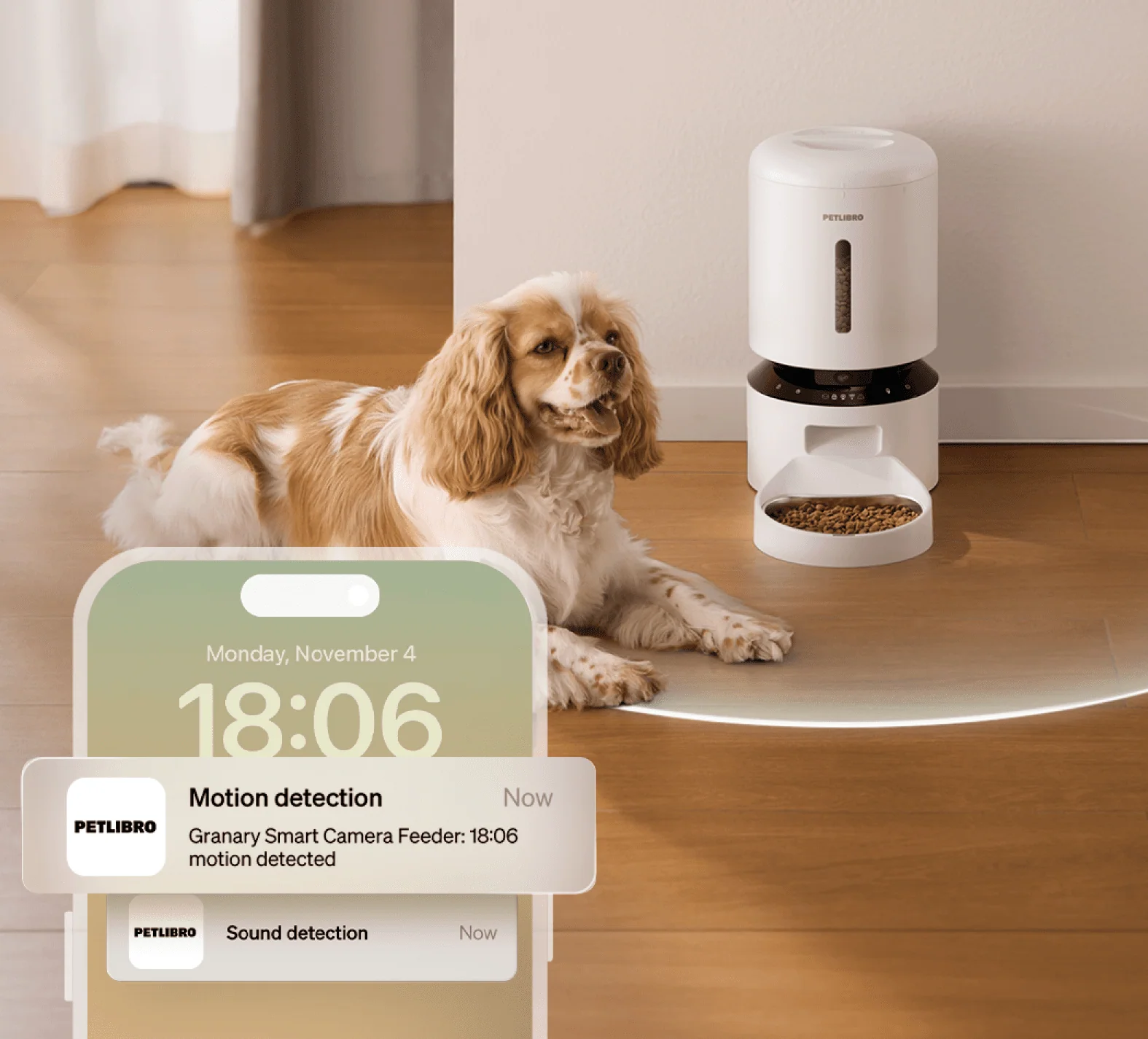 Petlibro Granary Automatic Pet Feeder with Camera and Wide-Angle Lens