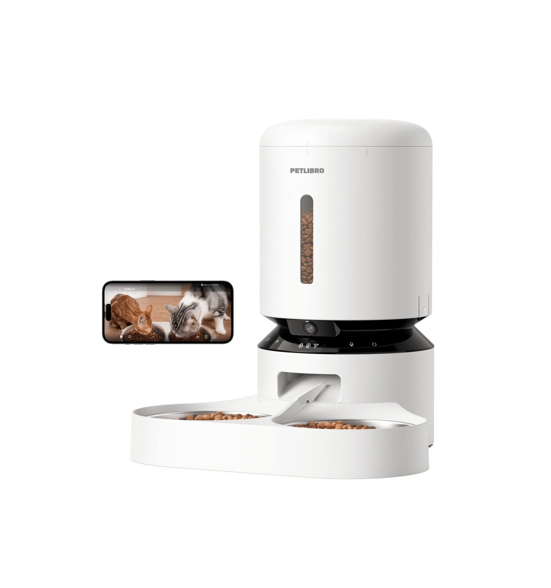 Petlibro Granary Automatic Pet Feeder with Camera and Wide-Angle Lens