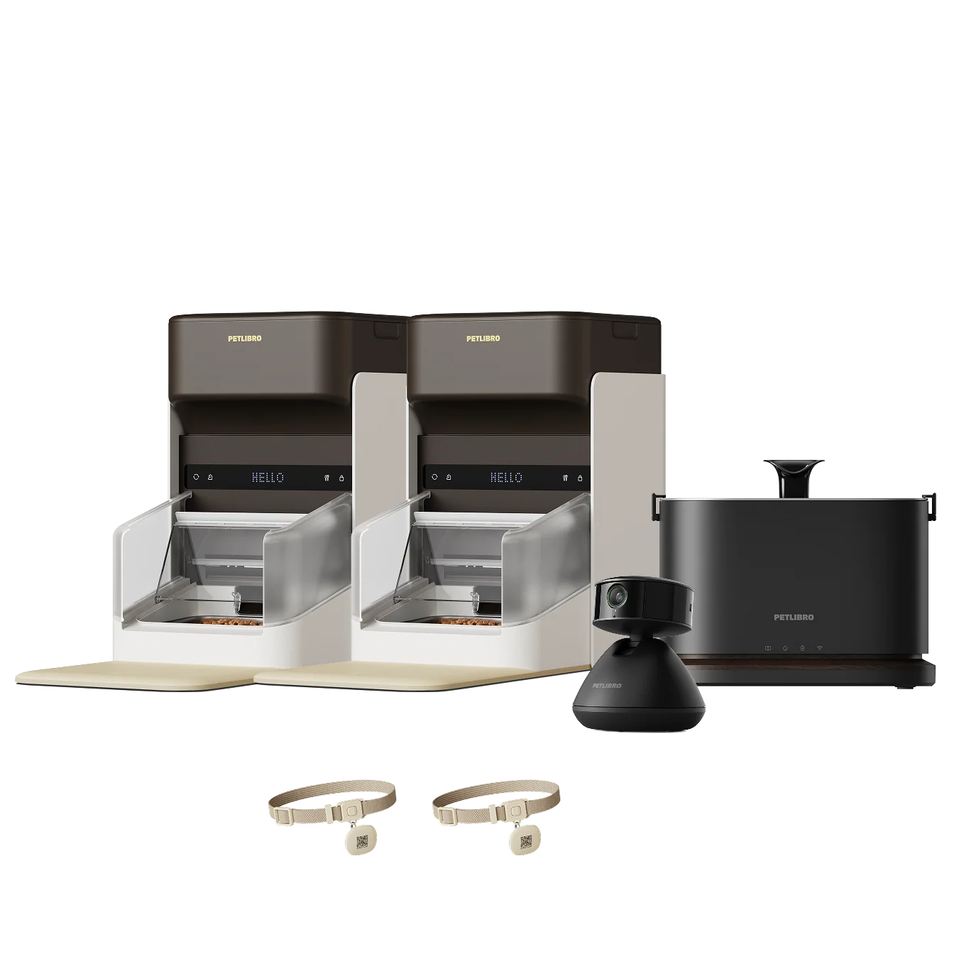 One RFID Smart Feeder with Dockstream 2 Cordless Fountain and Scout Camera