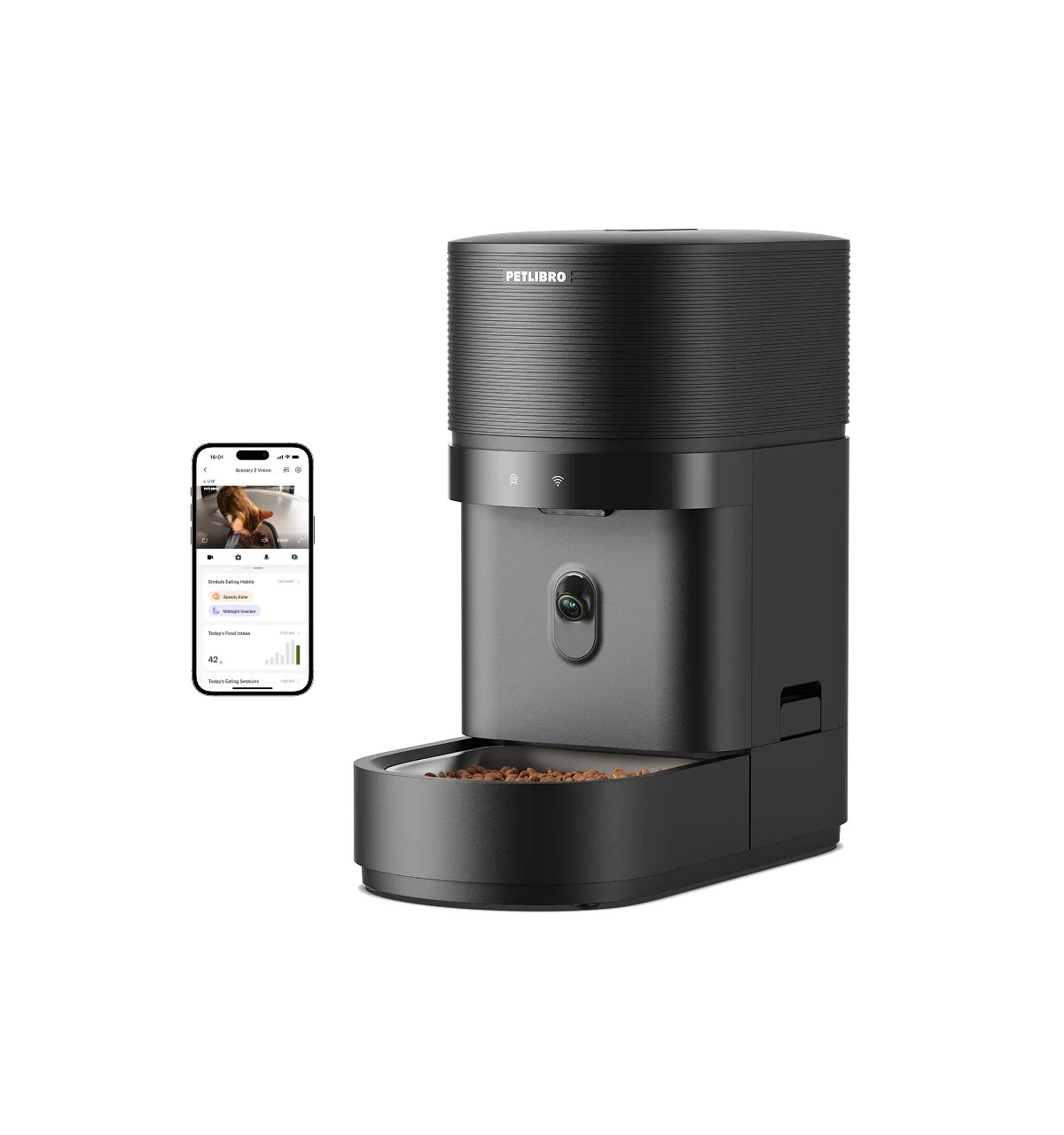 Granary 2 Vision Smart Feeder With Multi-Pet Recognition