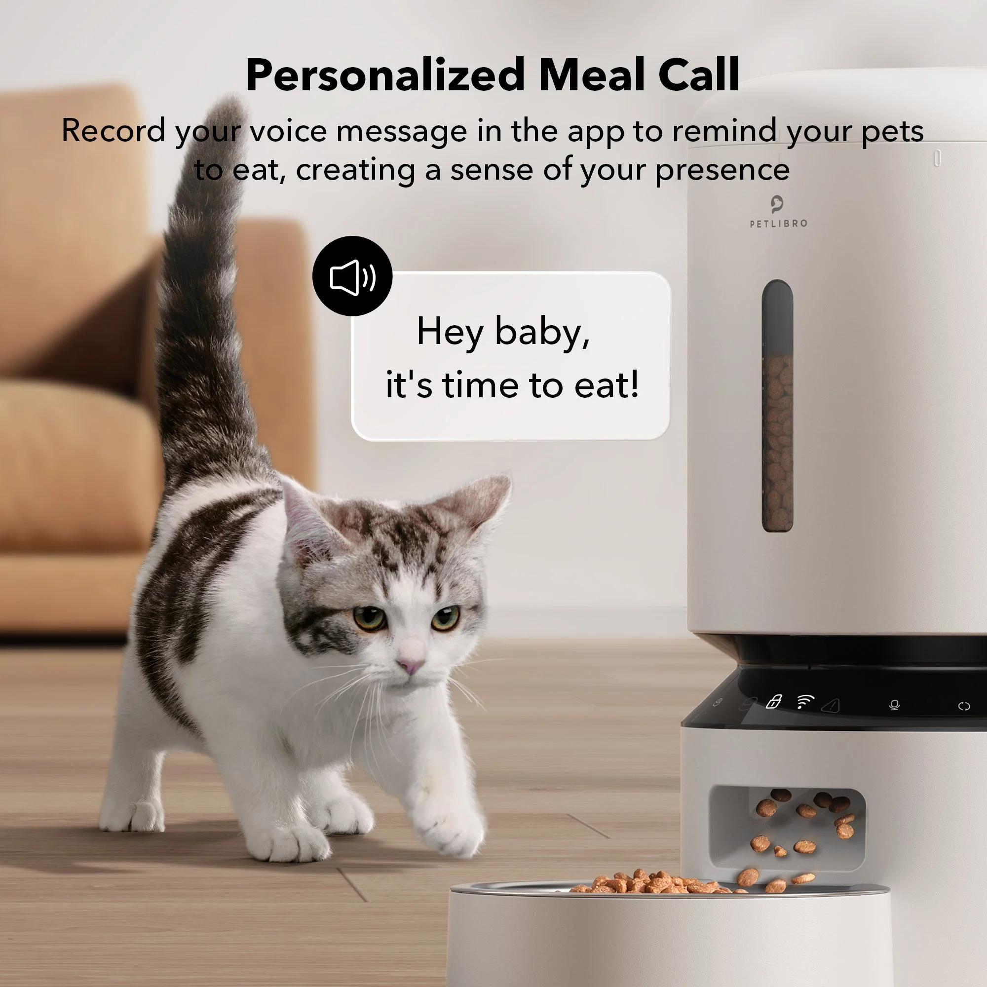Granary Smart Feeder: Wi-Fi Automatic Pet Feeder with App Control