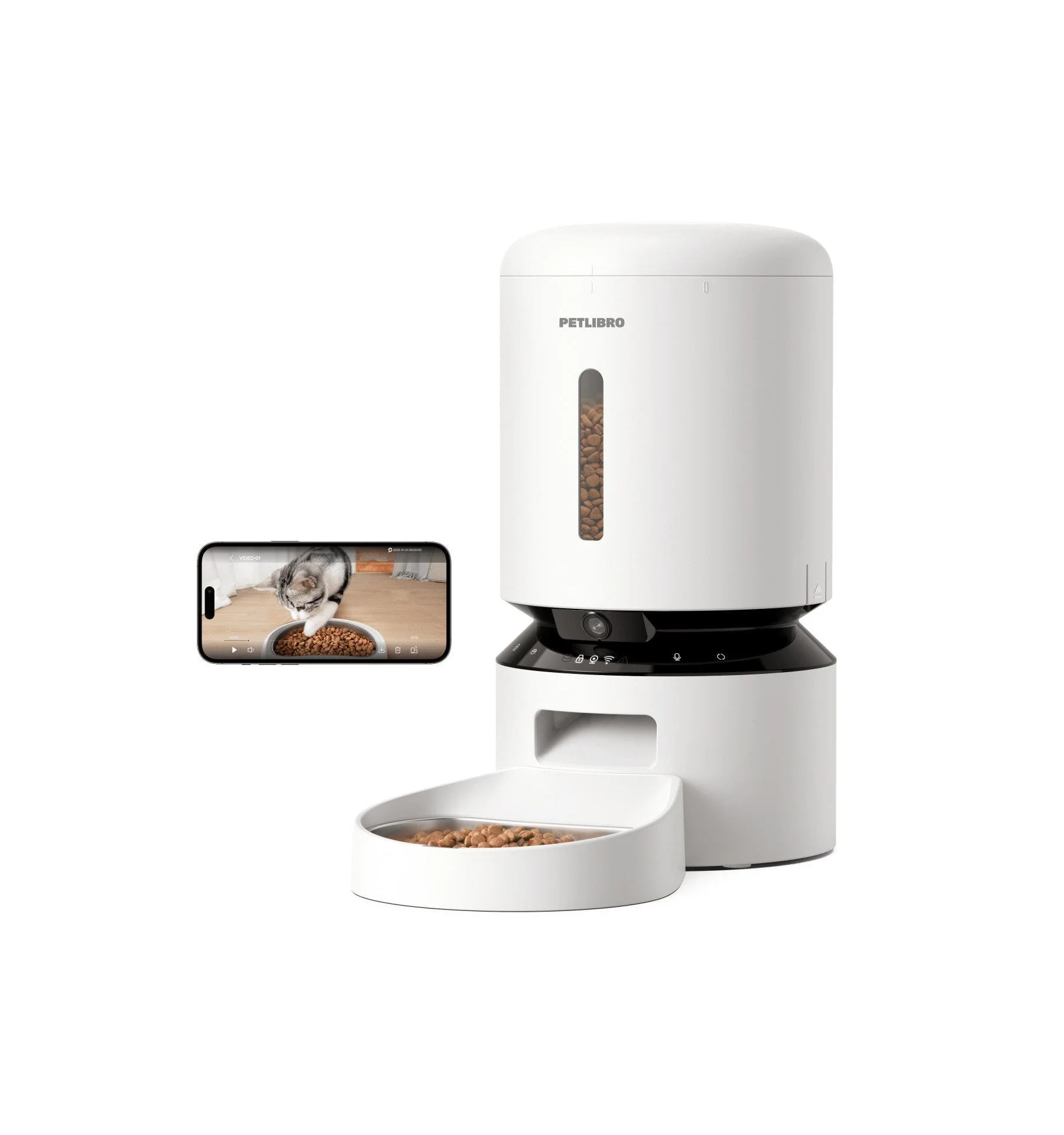 Petlibro Granary Automatic Pet Feeder with Camera and Wide-Angle Lens