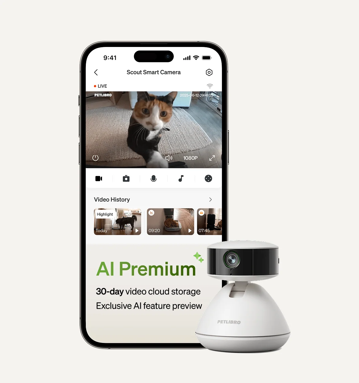 Petlibro 视频云 AI，让猫狗摄像头片段更智能