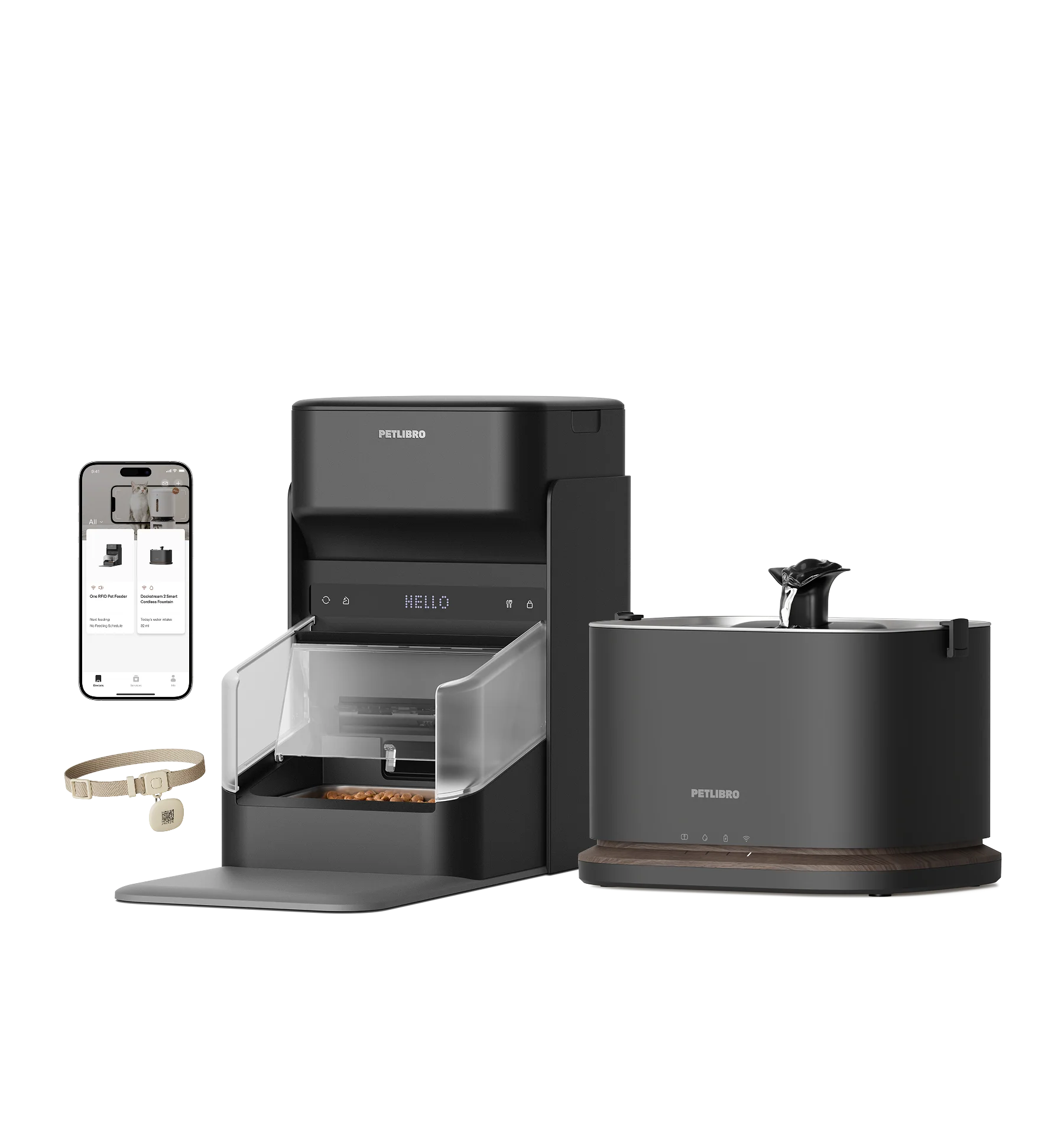 RFID Smart Feeder & Dockstream 2 Cordless Fountain Bundle